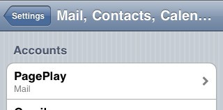 Mail Account