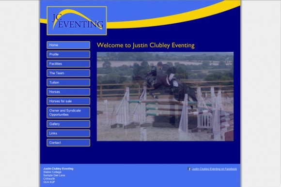Justin Clubley Eventing