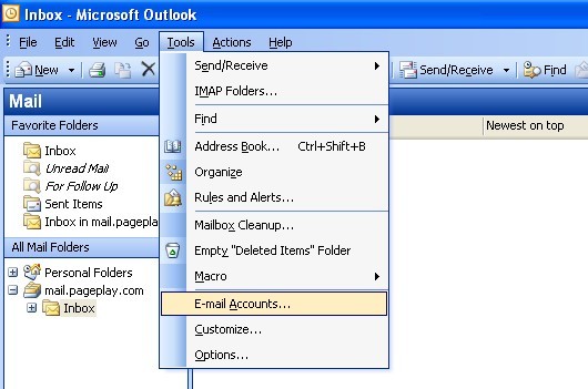 Email Accounts