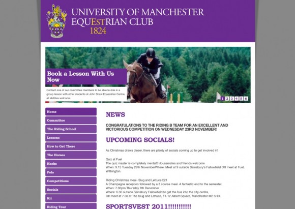 University of Manchester Equestrian Club