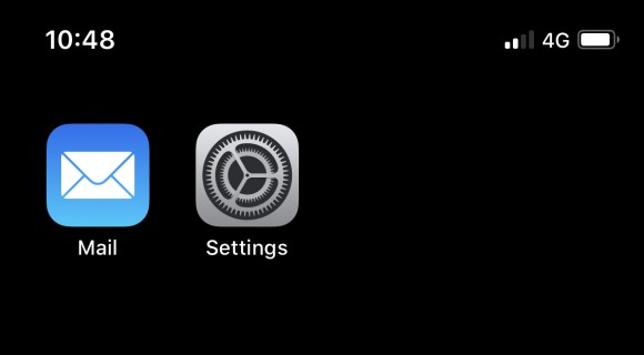 iOS settings app icon made of cogs in cogs