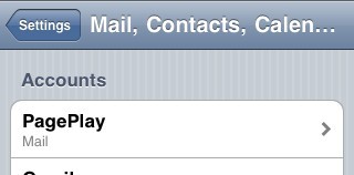 iphone incoming mail server host name