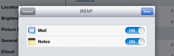 IMAP Settings