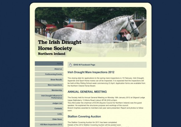 Irish Draught Horse Society NI