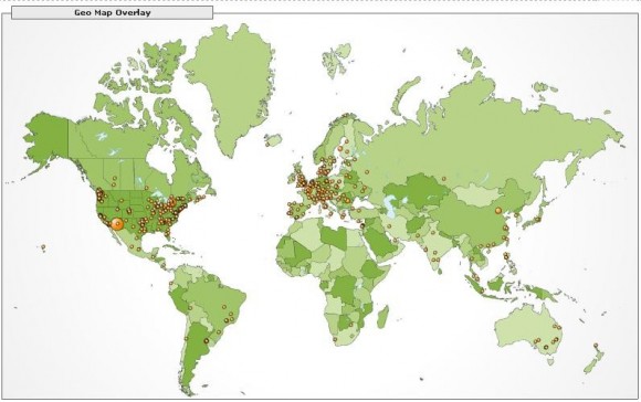 Google Analytics Map